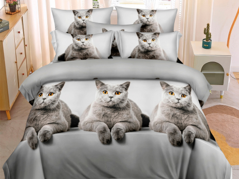 Евро набор постельного белья 200*220 из поликотона №204647 Черешенка™