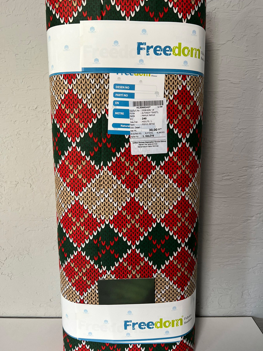 Тканина для постільної білизни Ранфорс R-22-22 (30м)