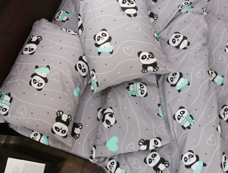 Полуторный набор постельного белья 150*220 из Бязи "Gold" №161536 Черешенка™