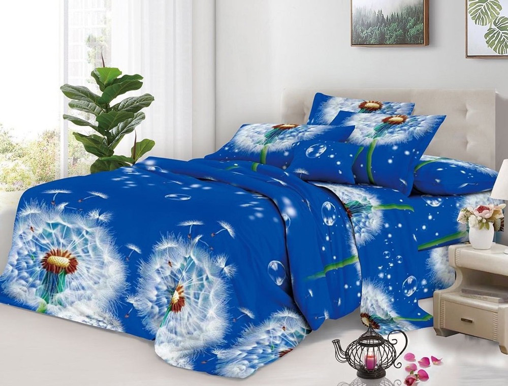 Полуторний набір постільної білизни 150*220 із полікотону №207999 Черешенька™