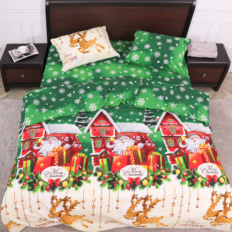 Полуторний набір постільної білизни 150*220 із Бязі "Gold" №151807 Черешенька™