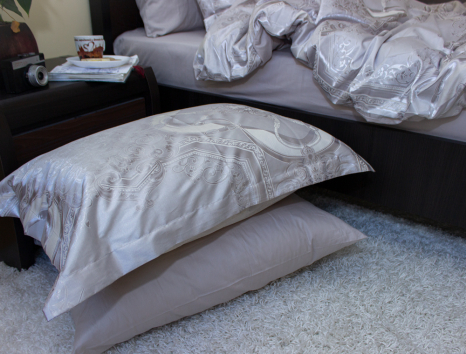 Двоспальний набір постільної білизни 180*220 із Жакарду №017AB KRISPOL™