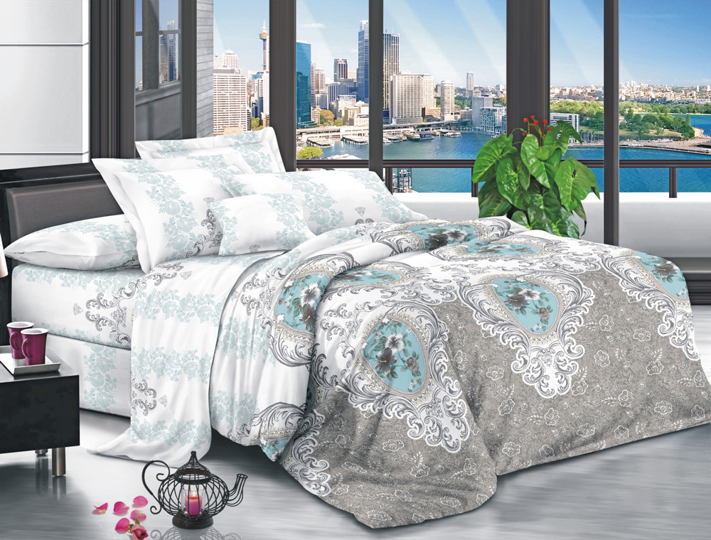 Полуторний набір постільної білизни 150*220 із полікотону №207357 Черешенька™