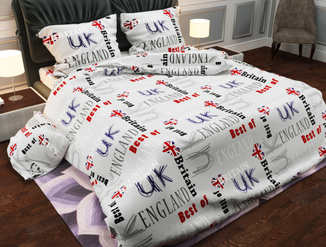 Ткань для постельного белья Бязь "Gold" Lux GL799