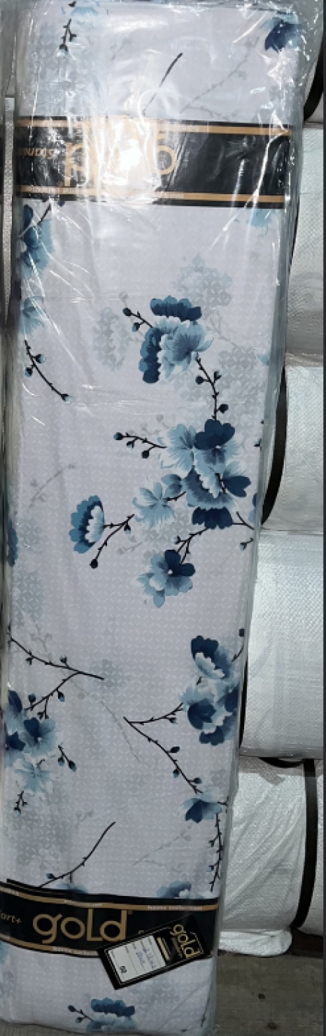 Тканина для постільної білизни Бязь "Gold" Lux GL40021blue