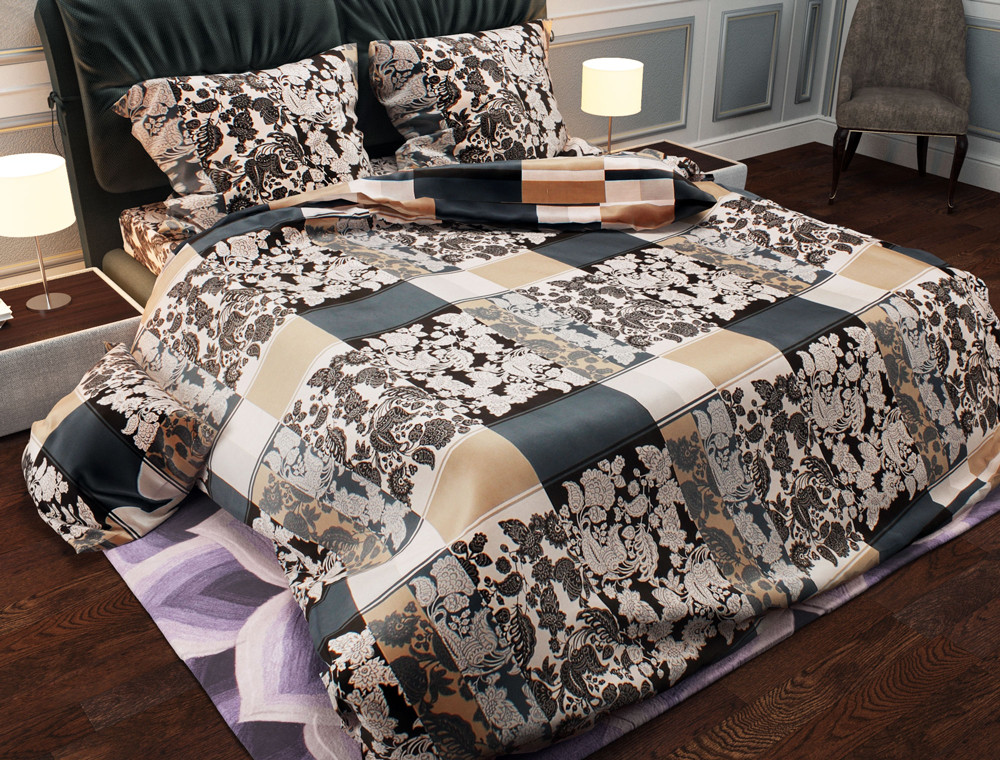 Ткань для постельного белья Бязь "Gold" Lux GL991