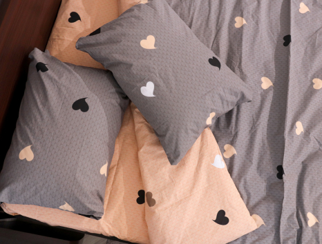 Двуспальный набор постельного белья 180*220 из Бязи "Gold" №154561AB Черешенка™