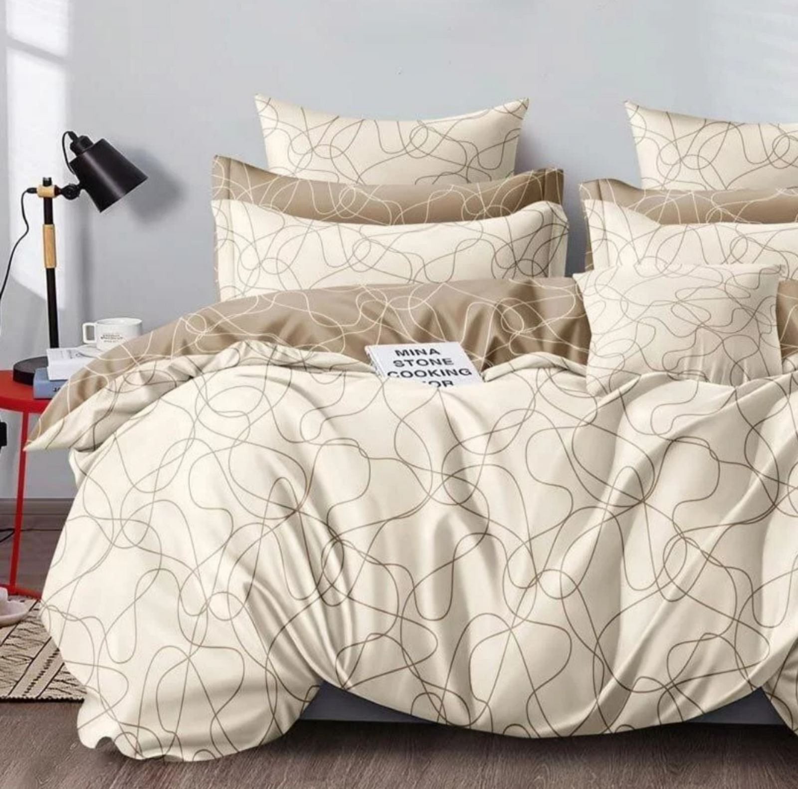 Тканина для постільної білизни Бязь "Gold" Lux GL3318 (A+B) - (50м+50м)