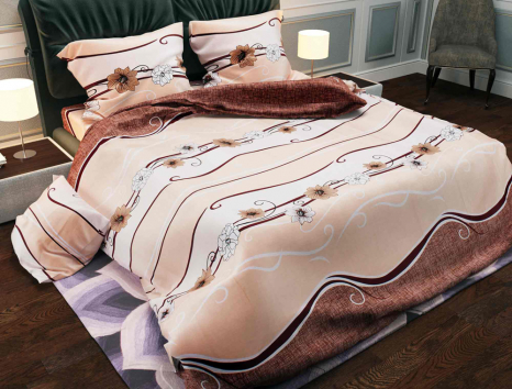 Тканина для постільної білизни Бязь "Gold" Lux GL513