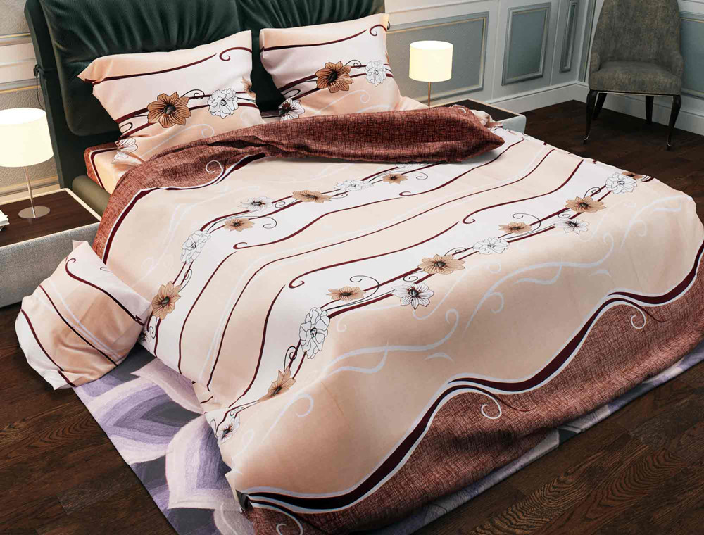 Тканина для постільної білизни Бязь "Gold" Lux GL513