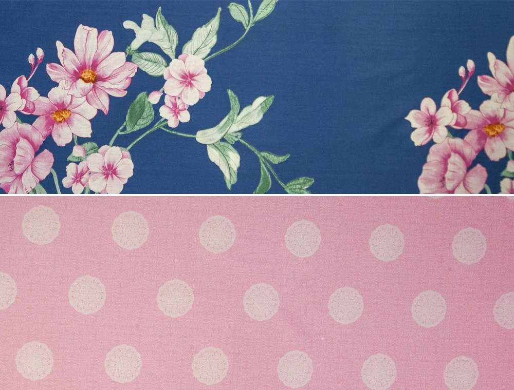 Тканина для постільної білизни Сатин S-160 (A+B) - (60м+60м)