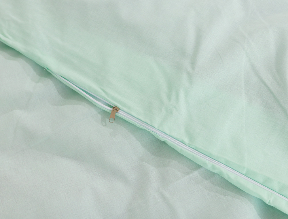 Сімейний набір однотонної постільної білизни із Бязі "Gold" №511053 Черешенка™