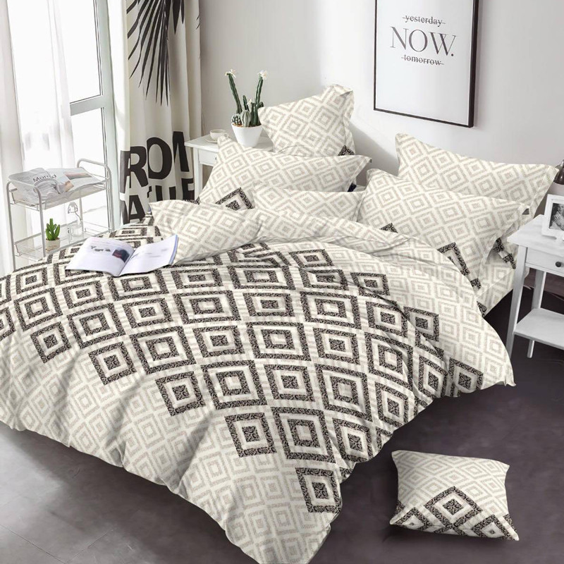 Тканина для постільної білизни Бязь "Gold" Lux GL3541beige