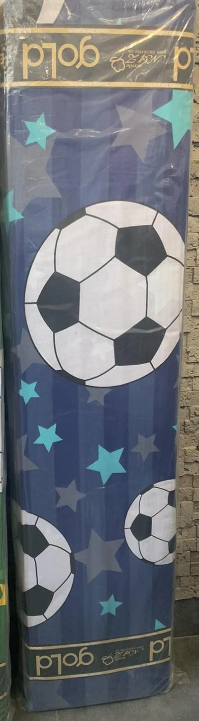 Тканина для постільної білизни Бязь "Gold" Lux дитяча GLB8087-blue