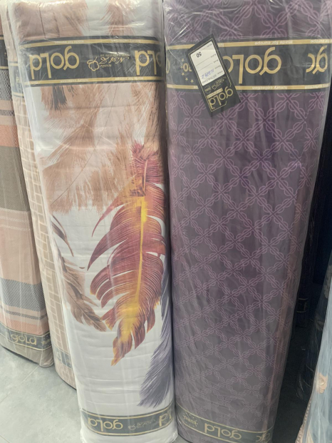 Тканина для постільної білизни Бязь "Gold" Lux GL8074 (A+B) - (50м+50м)