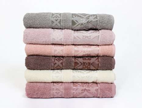 Комплект махрових банних рушників CESTEPE FALFA (140*70)