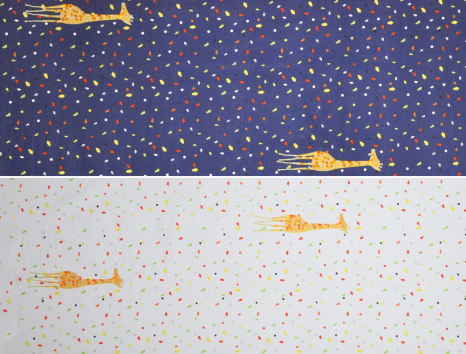 Ткань для постельного белья Сатин S-86-8 (A+B) - (60м+60м)