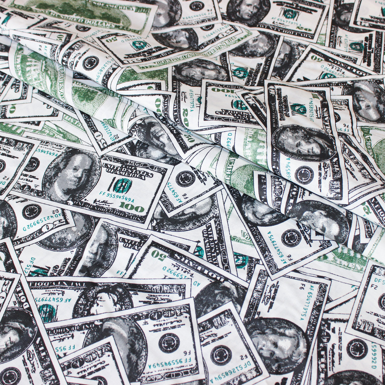 Ткань для постельного белья Бязь "Gold" Lux "Доллар" GL211