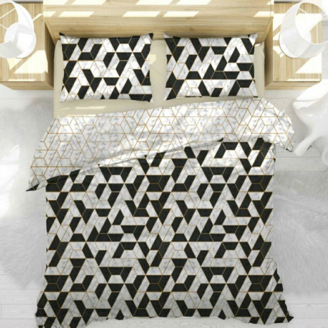 Ткань для постельного белья Сатин S1304 (A+B) - (50м+50м)