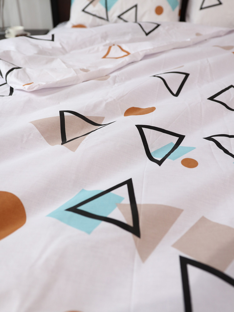 Полуторний набір постільної білизни 150*220 із Бязі "Gold" №151580 Черешенка™