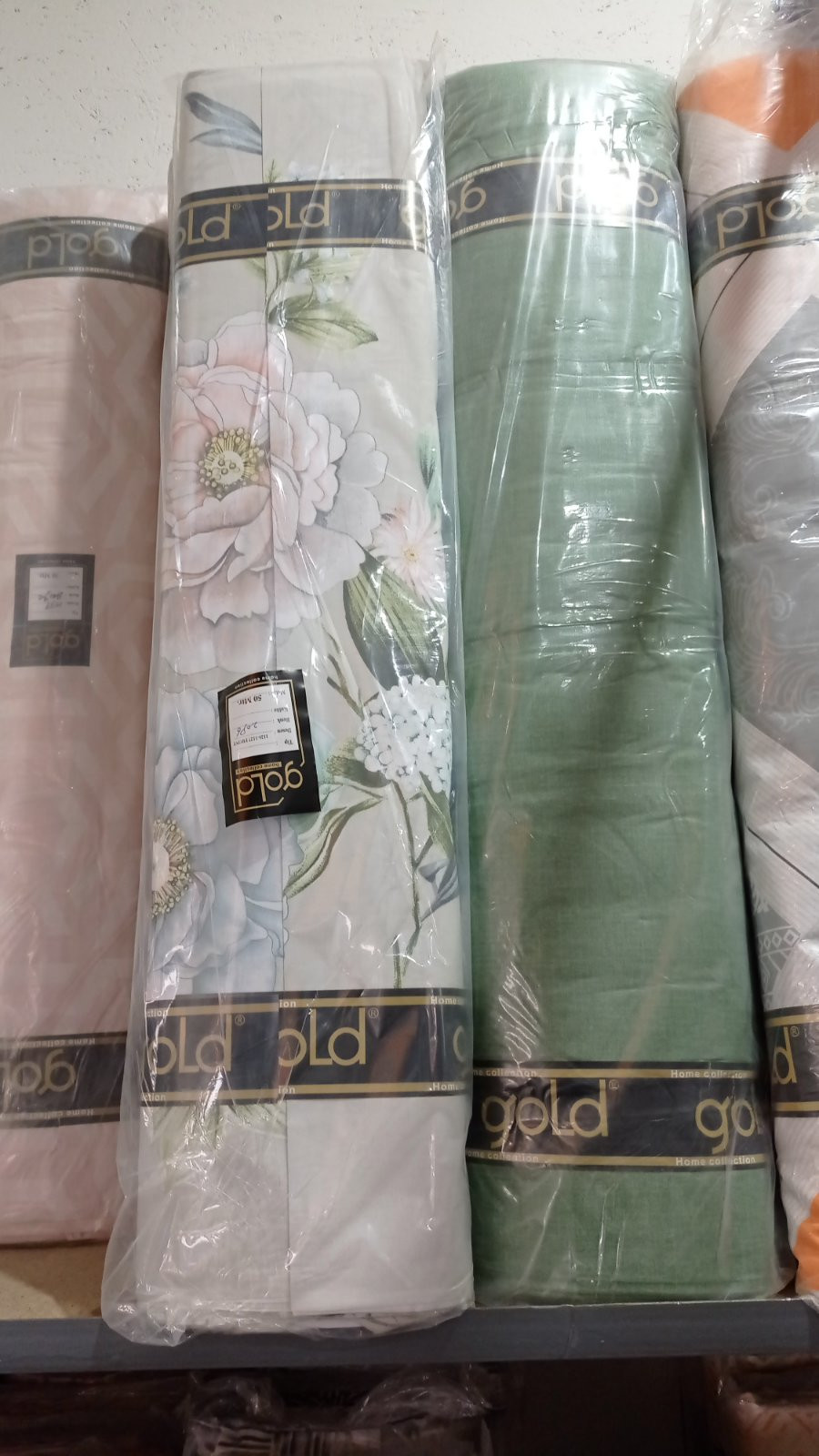 Ткань для постельного белья Бязь "Gold" Lux GL1844 (A+B) - (50м+50м)