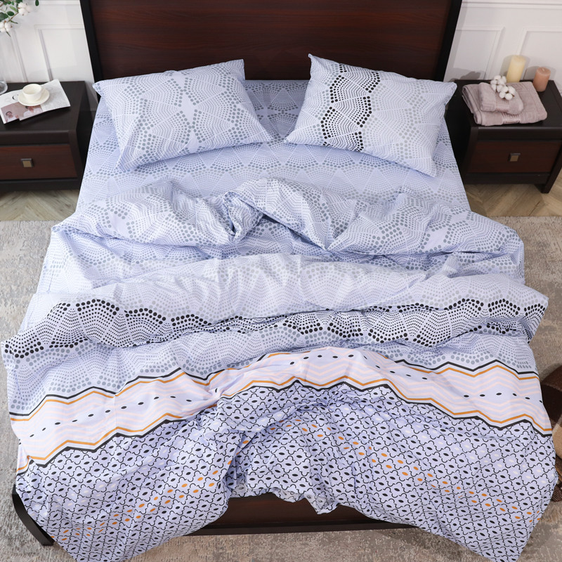 Семейный набор хлопкового постельного белья из Бязи "Gold" №155034 Черешенка™