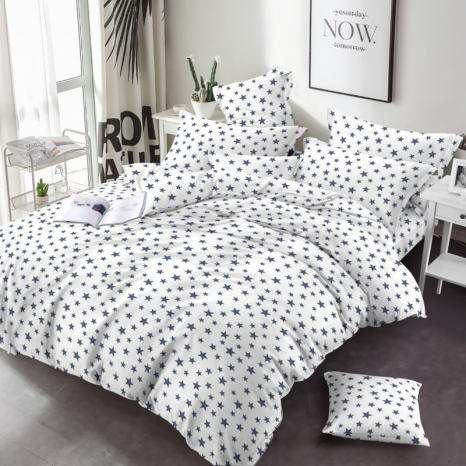 Ткань для постельного белья Бязь "Gold" Lux GL3400grey