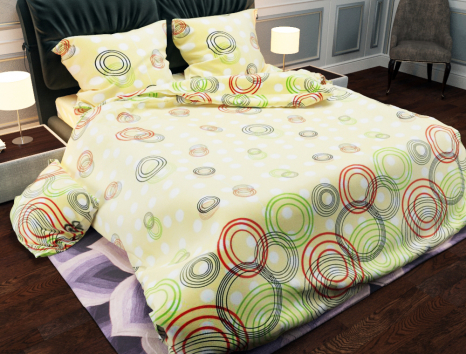 Тканина для постільної білизни Бязь "Gold" Lux GL092