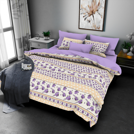 Ткань для постельного белья Бязь "Gold" Lux GL7846 (A+B) - (50м+50м)