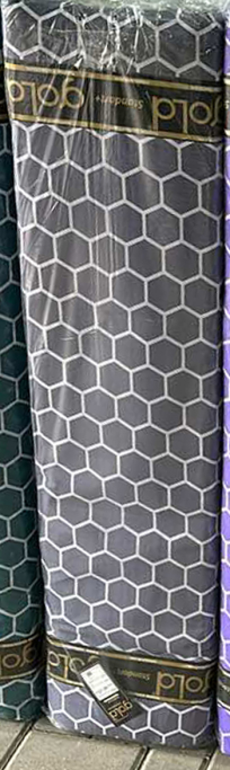 Ткань для постельного белья Бязь "Gold" Lux GL3463grey