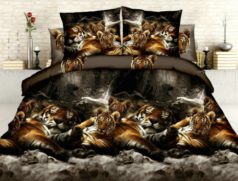 Двуспальный набор постельного белья 180*220 из поликотона №202117 Черешенка™