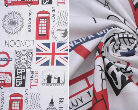 Ткань для постельного белья Бязь "Gold" Lux GL5011