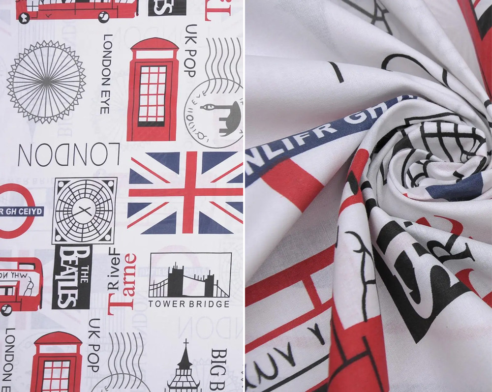 Ткань для постельного белья Бязь "Gold" Lux GL5011