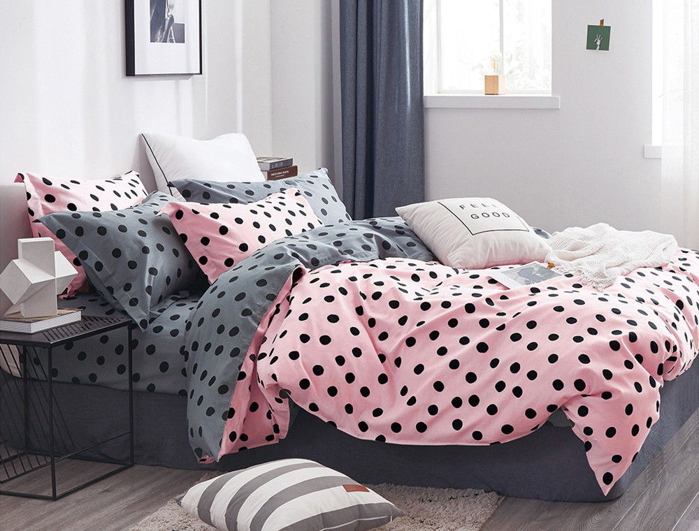 Євро-максі набір постільної білизни 200*220 із Бязі "Gold" №151082AB Черешенка™