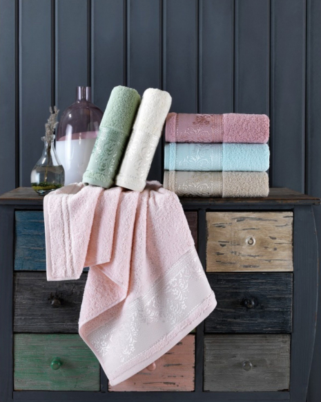 Комплект махрових рушників CESTEPE SARA (90*50)