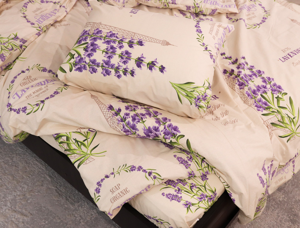 Семейный набор хлопкового постельного белья из Бязи "Gold" №151684 Черешенка™