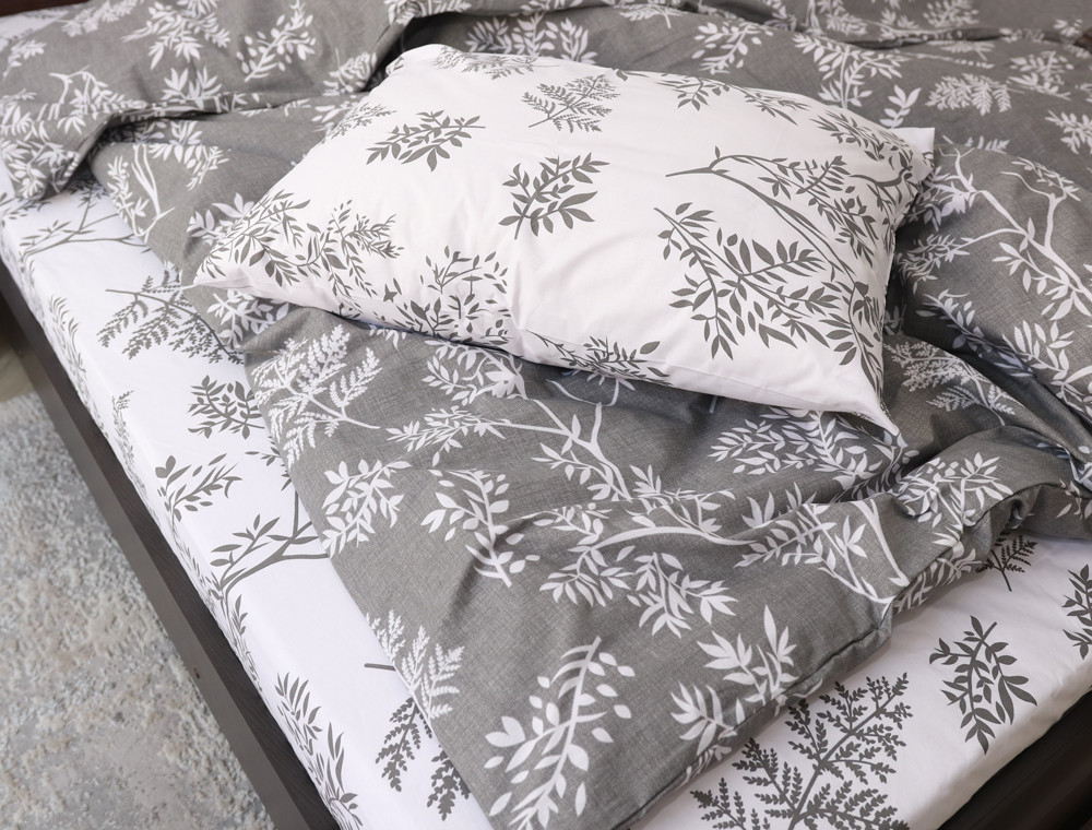 Двоспальний набір постільної білизни 180*220 із Бязі "Gold" №158050AB Черешенка™