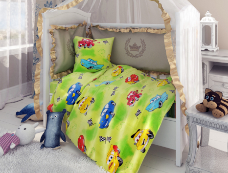 Тканина для постільної білизни Бязь "Gold" Lux дитяча GLB022