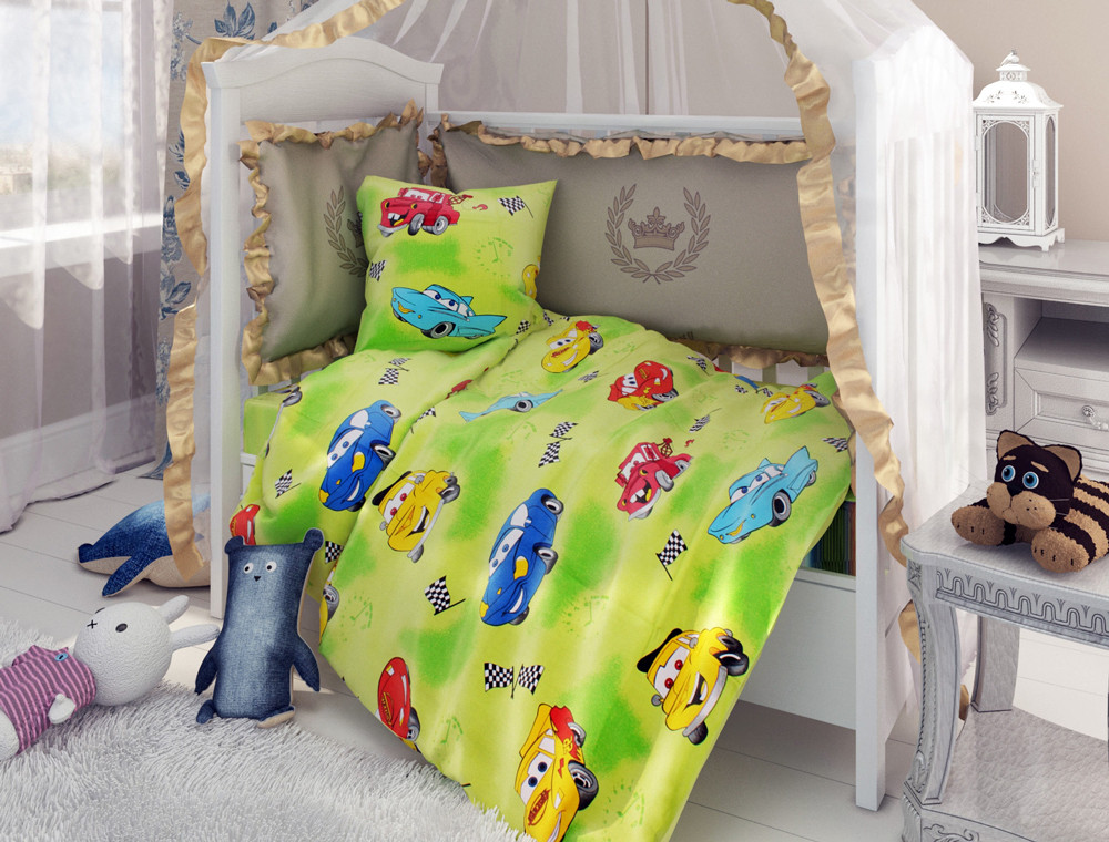 Тканина для постільної білизни Бязь "Gold" Lux дитяча GLB022