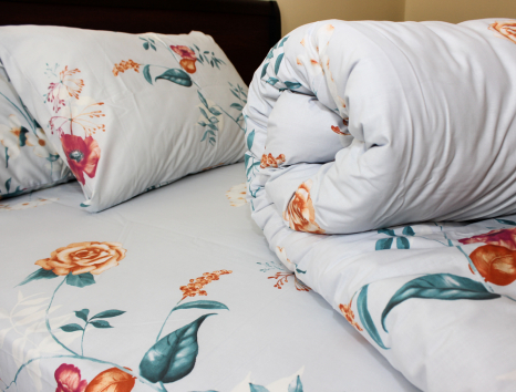 Полуторний набір постільної білизни 150*220 із Ранфорсу №1823738 Черешенка™