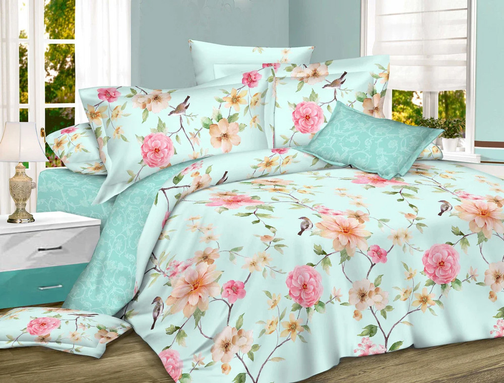 Тканина для постільної білизни Сатин S730 (60м)