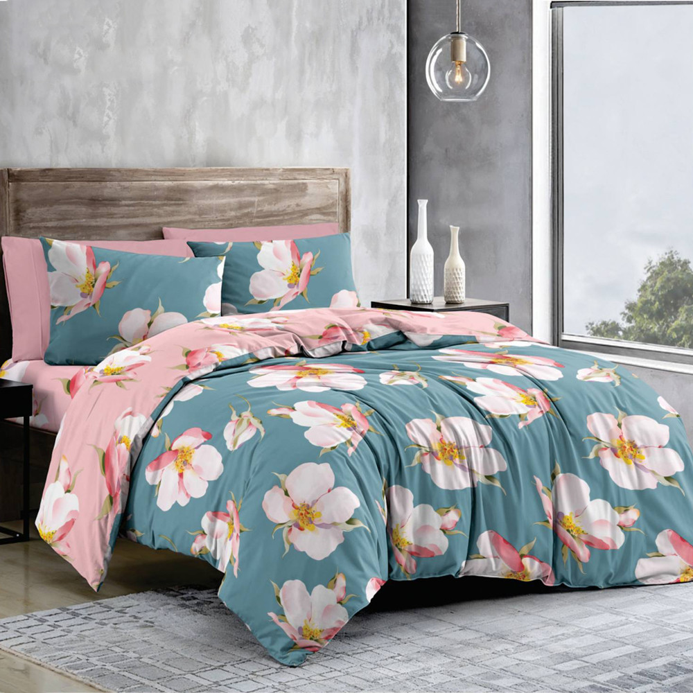 Тканина для постільної білизни Бязь "Gold" Lux GL1163green (A+B) - (50м+50м)