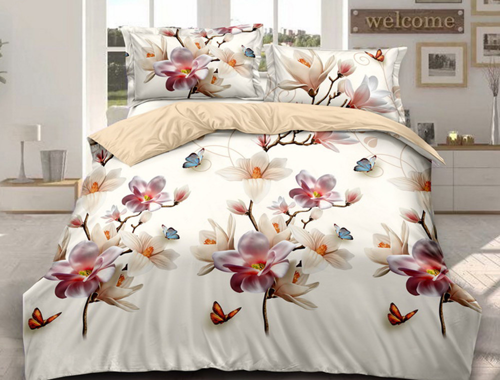 Сімейний набір постільної білизни із Ранфорсу №18825 Черешенка™