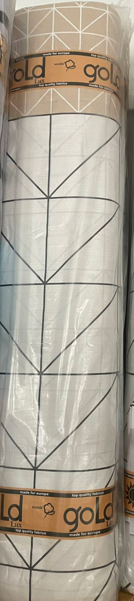 Ткань для постельного белья Бязь "Gold" Lux GL3335beige