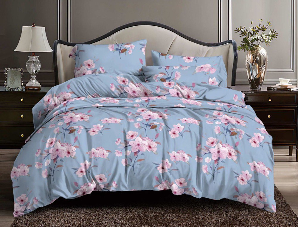 Двоспальний набір постільної білизни 180*220 із полікотону №203069 Черешенька™