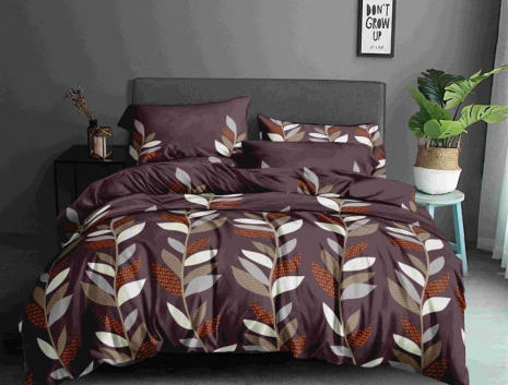 Сімейний набір постільної білизни 240*220 із полікотону №200089 Черешенька™