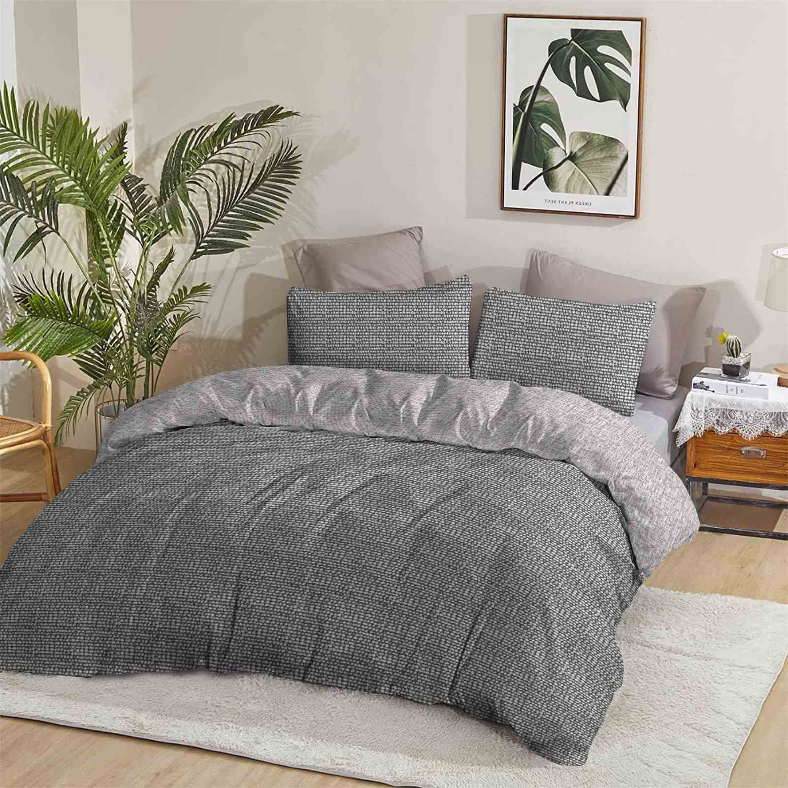 Тканина для постільної білизни Бязь "Gold" Lux GL50917grey (A+B) - (50м+50м)