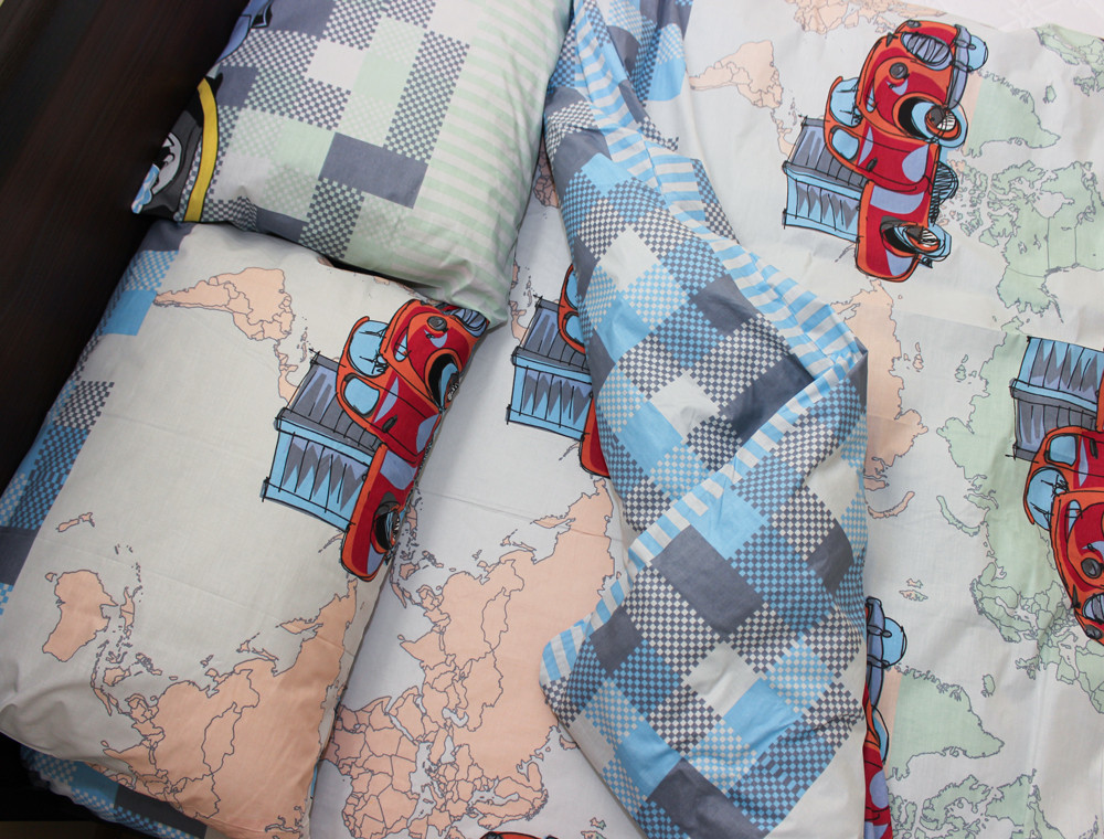 Дитячий комплект з Бязі "Gold" №164314 Черешенка™