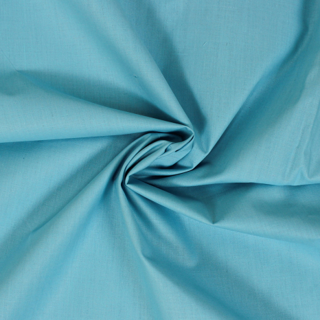 Тканина для постільної білизни Бязь "Gold" Lux однотонна GLblueG (50м)