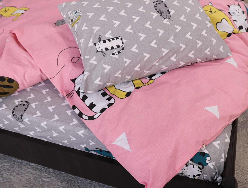 Полуторный набор постельного белья 150*220 из Бязи "Gold" №618033 Черешенка™